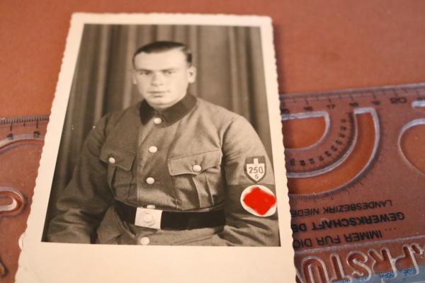 tolles Portrait eines R.A.D.-Mannes - Abteilung 250/5  - Birkenfeld